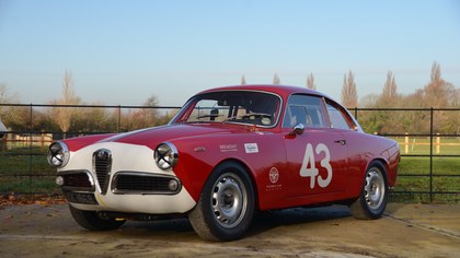 1964 Alfa Romeo Giulietta Sprint FIA race car