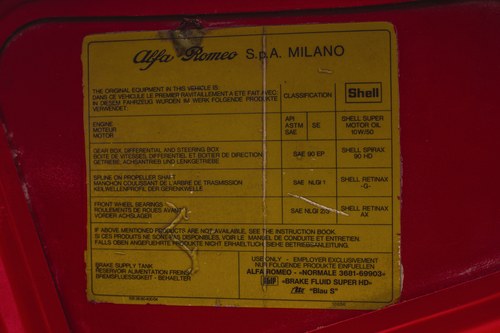 1976 Alfa Romeo GT Junior 1600 En venta (imagen 147 de 199)