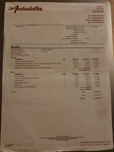 RESERVE LOWERED - 1999 Alfa Romeo GTV 3.0 V6 zum Verkauf (Bild 82 von 86)