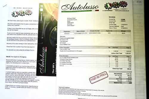 2004 Alfa Romeo GTV JTS Lusso Phase 3 For Sale (picture 94 of 94)