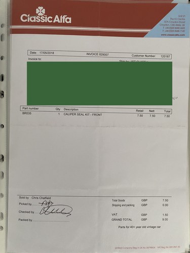 1977 Alfa Romeo 2000 Spider Veloce S2 RHD à vendre (picture 326 of 367)