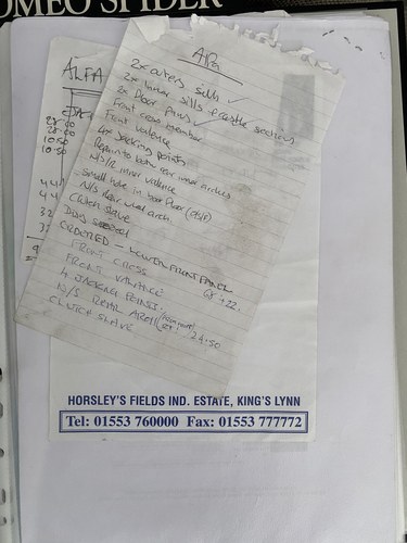 1977 Alfa Romeo 2000 Spider Veloce S2 RHD à vendre (picture 349 of 367)