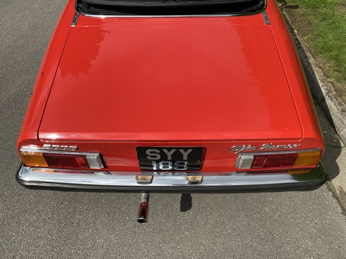 1977 Alfa Romeo 2000 Spider Veloce S2 RHD à vendre (picture 207 of 367)