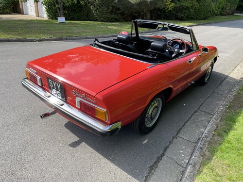 1977 Alfa Romeo 2000 Spider Veloce S2 RHD à vendre (picture 15 of 367)