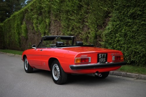 1977 Alfa Romeo 2000 Spider Veloce S2 RHD à vendre (picture 6 of 367)