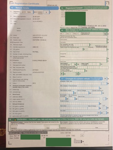 1977 Alfa Romeo 2000 Spider Veloce S2 RHD à vendre (picture 367 of 367)