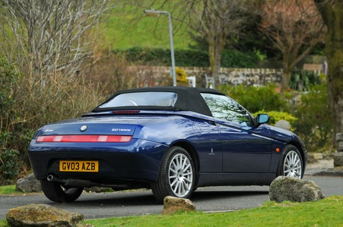 2003 Alfa Romeo Spider 2.0 T-S Lusso à venda (imagem 26 de 166)