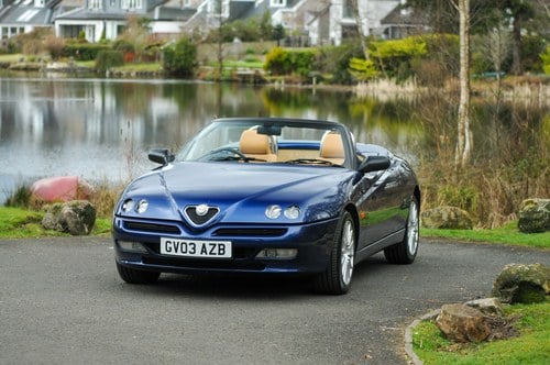 2003 Alfa Romeo Spider 2.0 T-S Lusso à venda (imagem 17 de 166)