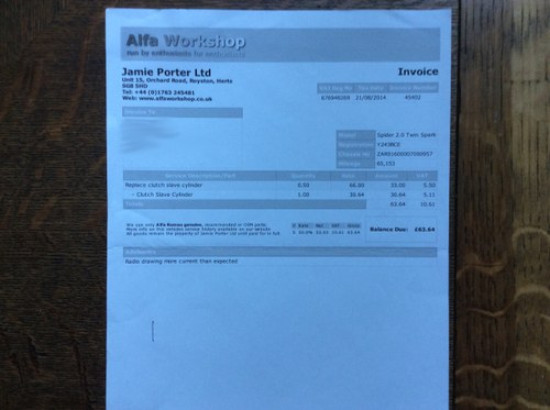 2001 Alfa Romeo Spider GTV In vendita (immagine 80 di 89)