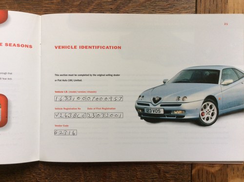 2001 Alfa Romeo Spider GTV In vendita (immagine 66 di 89)