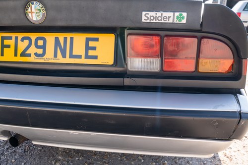 1988 Alfa Romeo Spider S3 Quadrifoglio Verde 2.0 à vendre (picture 107 of 142)