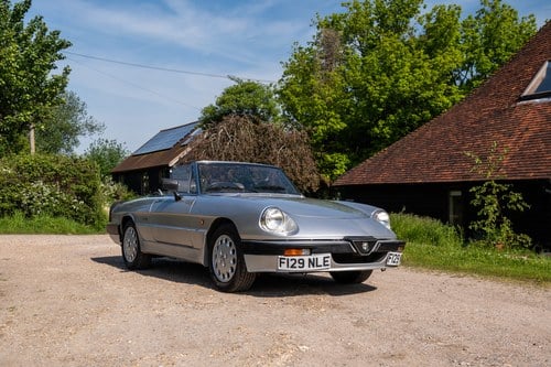 1988 Alfa Romeo Spider S3 Quadrifoglio Verde 2.0 à vendre (picture 49 of 142)