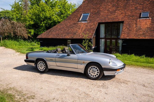 1988 Alfa Romeo Spider S3 Quadrifoglio Verde 2.0 à vendre (picture 46 of 142)