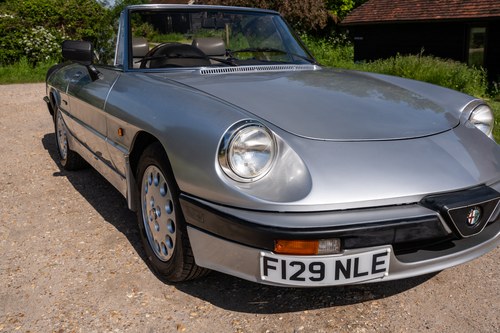 1988 Alfa Romeo Spider S3 Quadrifoglio Verde 2.0 à vendre (picture 84 of 142)