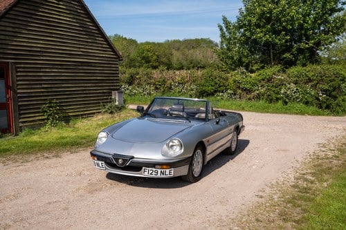 1988 Alfa Romeo Spider S3 Quadrifoglio Verde 2.0 à vendre (picture 2 of 142)
