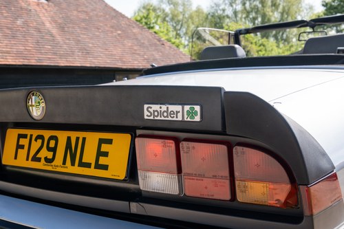 1988 Alfa Romeo Spider S3 Quadrifoglio Verde 2.0 à vendre (picture 89 of 142)