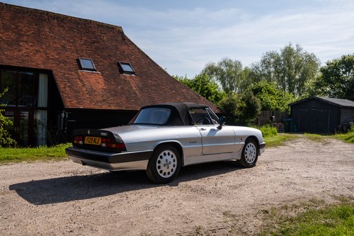 1988 Alfa Romeo Spider S3 Quadrifoglio Verde 2.0 à vendre (picture 25 of 142)