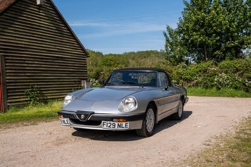 1988 Alfa Romeo Spider S3 Quadrifoglio Verde 2.0 à vendre (picture 10 of 142)