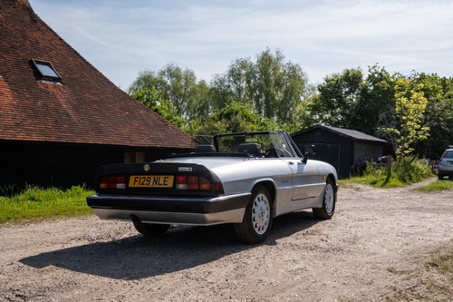 1988 Alfa Romeo Spider S3 Quadrifoglio Verde 2.0 à vendre (picture 41 of 142)