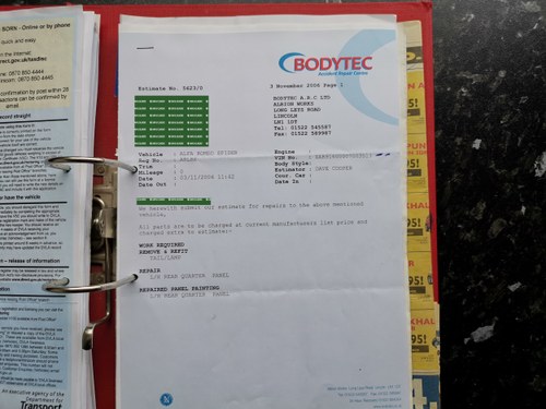 2002 Alfa Romeo Spider V6 à vendre (picture 125 of 129)