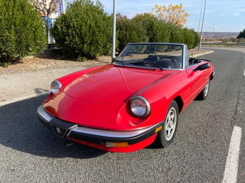 1987 Alfa Romeo Spider Veloce 2.0 à vendre (picture 1 of 33)