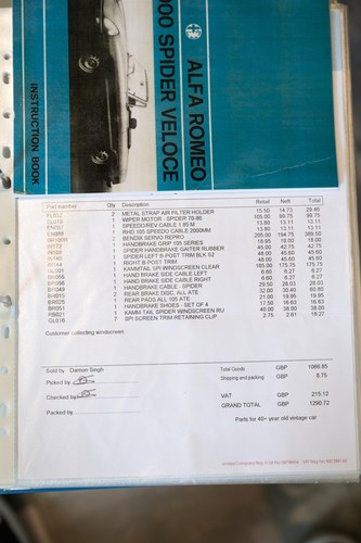 1977 Alfa Romeo Spider à vendre (picture 145 of 165)