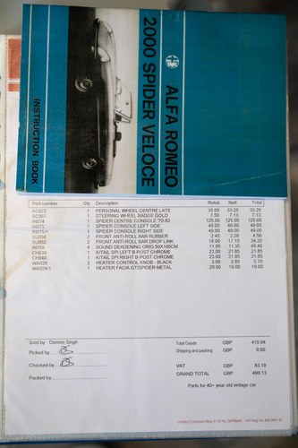 1977 Alfa Romeo Spider à vendre (picture 148 of 165)