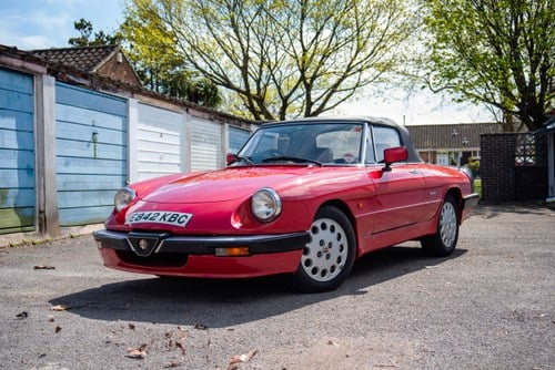 1988 Alfa Romeo Spider QV Series 3 In vendita (immagine 22 di 218)