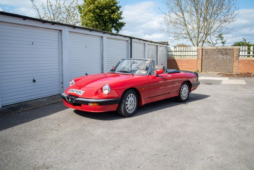 1988 Alfa Romeo Spider QV Series 3 In vendita (immagine 43 di 218)