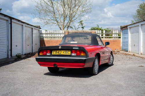 1988 Alfa Romeo Spider QV Series 3 In vendita (immagine 29 di 218)