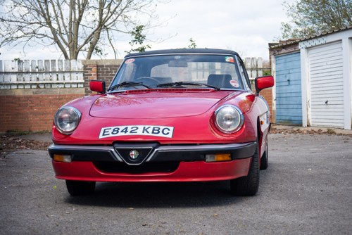 1988 Alfa Romeo Spider QV Series 3 In vendita (immagine 40 di 218)