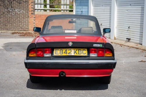 1988 Alfa Romeo Spider QV Series 3 In vendita (immagine 32 di 218)
