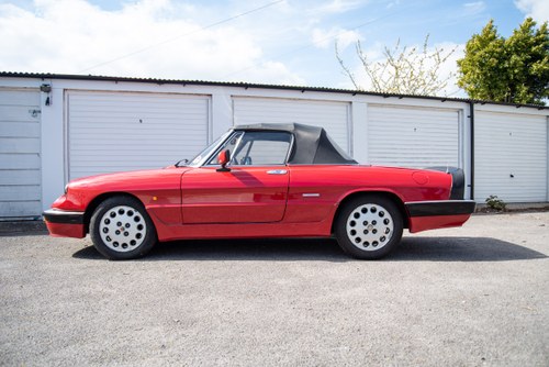 1988 Alfa Romeo Spider QV Series 3 In vendita (immagine 35 di 218)