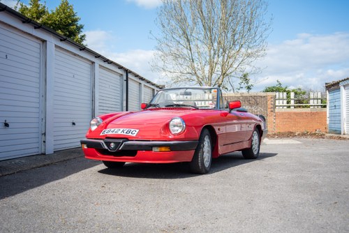 1988 Alfa Romeo Spider QV Series 3 In vendita (immagine 42 di 218)