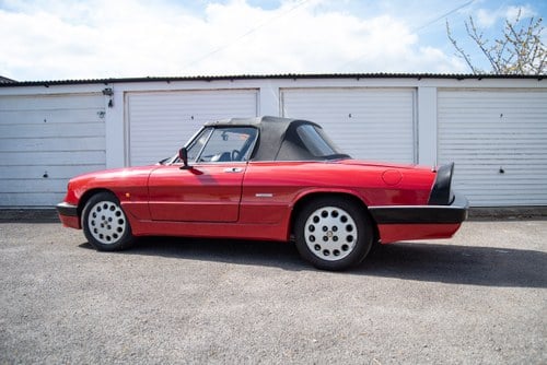 1988 Alfa Romeo Spider QV Series 3 In vendita (immagine 33 di 218)