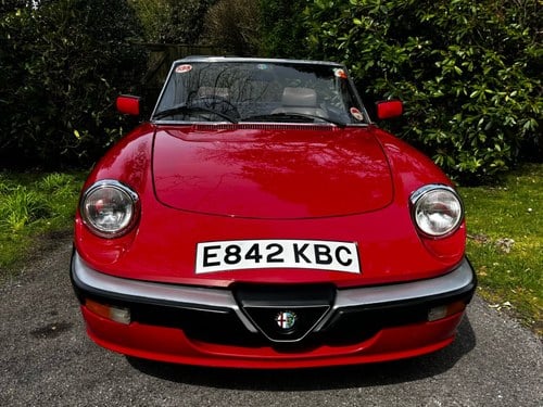1988 Alfa Romeo Spider QV Series 3 In vendita (immagine 6 di 218)