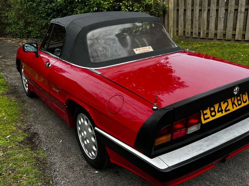 1988 Alfa Romeo Spider QV Series 3 In vendita (immagine 107 di 218)