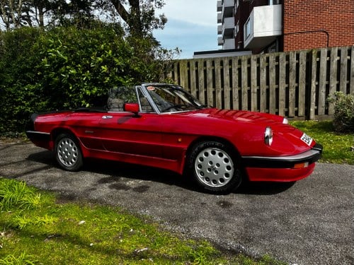 1988 Alfa Romeo Spider QV Series 3 In vendita (immagine 2 di 218)