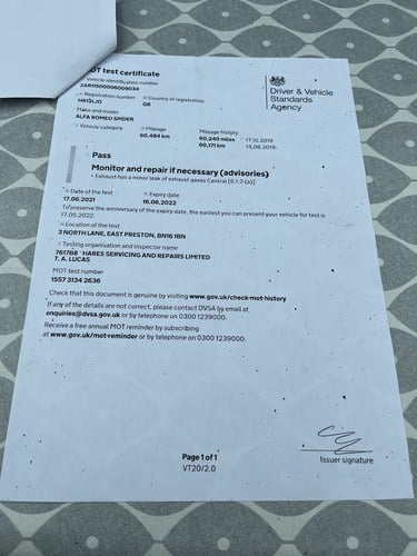 1991 Alfa Romeo Spider En venta (imagen 243 de 250)