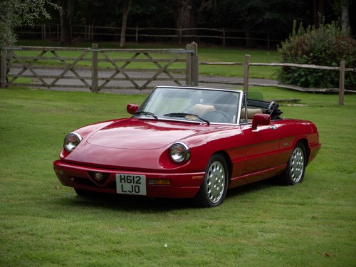 1991 Alfa Romeo Spider En venta (imagen 7 de 250)