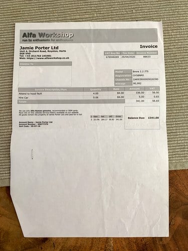 2008 Alfa Romeo Spider 2.2 JTS Limited Edition zum Verkauf (Bild 86 von 89)