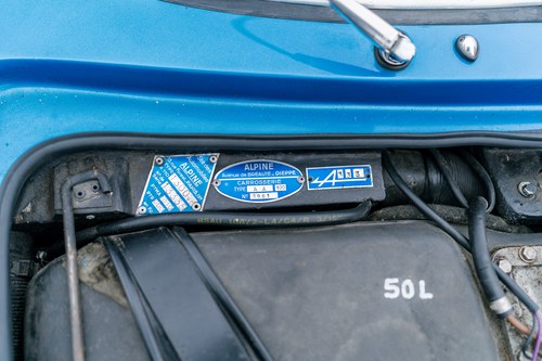1972 Alpine A110 V85 1300 VC En venta (imagen 55 de 115)