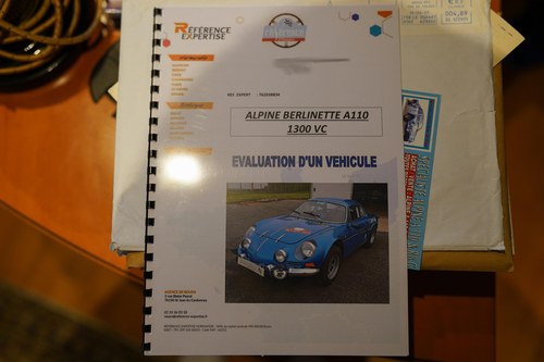 1972 Alpine A110 V85 1300 VC En venta (imagen 111 de 115)