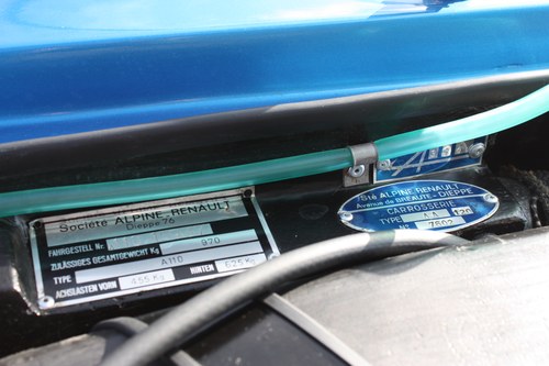 1976 Alpine Renault A110 "85" 1300cc à vendre (picture 94 of 189)