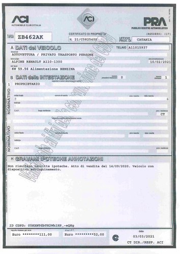 1976 Alpine Renault A110 "85" 1300cc à vendre (picture 118 of 189)