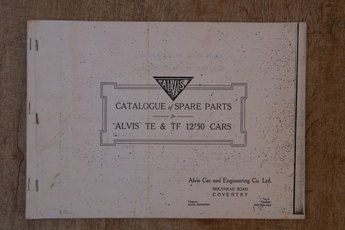 1928 Alvis SD 12/50 Tourer In vendita (immagine 132 di 138)