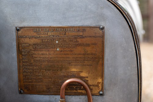 1928 Alvis SD 12/50 Tourer In vendita (immagine 88 di 138)