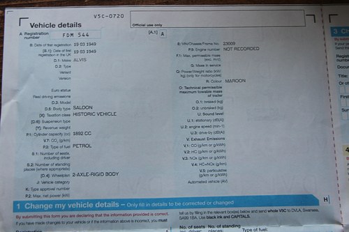 NO RESERVE - 1949 Alvis TA Mulliners Saloon In vendita (immagine 120 di 125)