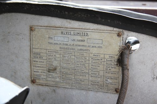 NO RESERVE - 1949 Alvis TA Mulliners Saloon In vendita (immagine 106 di 125)