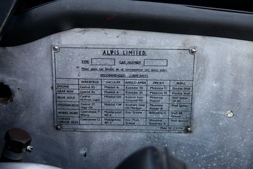 1949 Alvis TA14 Te koop (foto 63 van 84)
